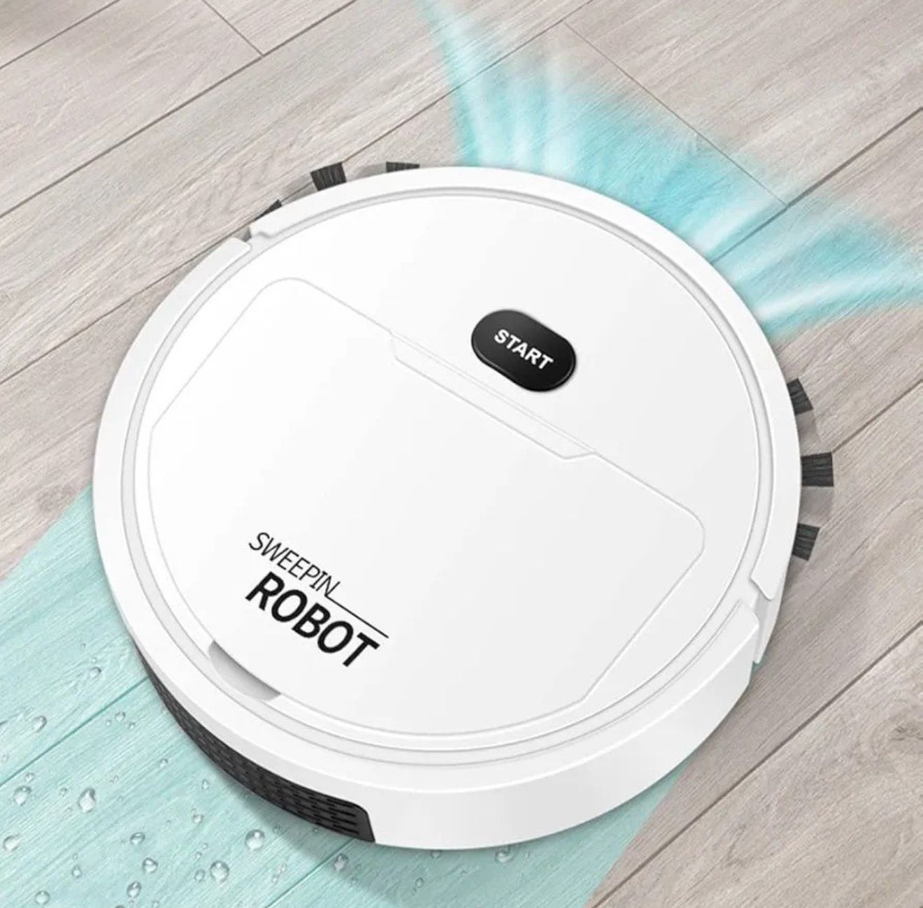2 in 1 Intelligent Robot Vacuum Cleaner