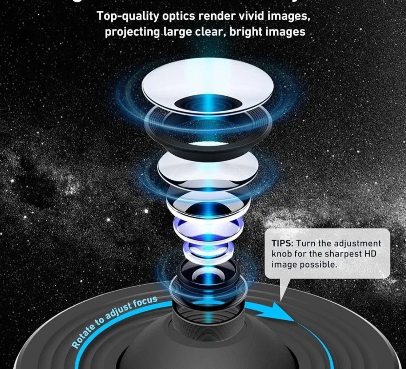 Galaxy Projector Star Planetarium Projector with 13 Night Sky Projector