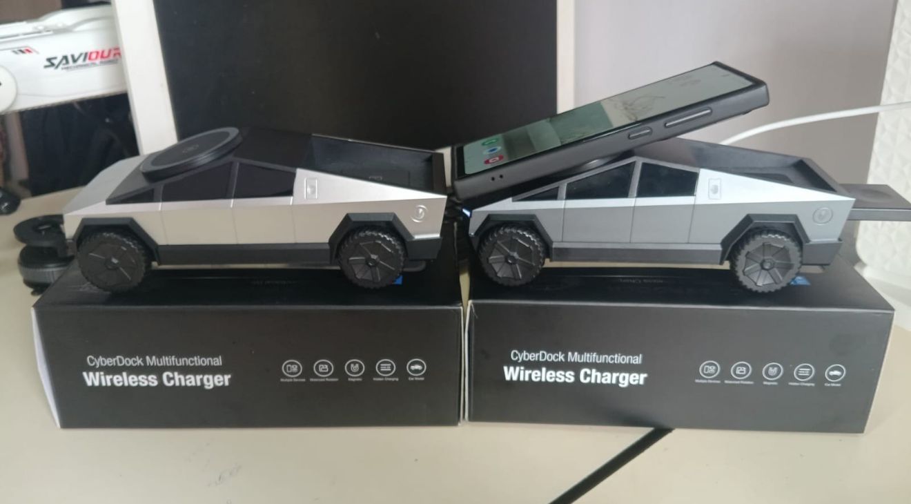 3 in 1 CyberTruck Wireless Charger