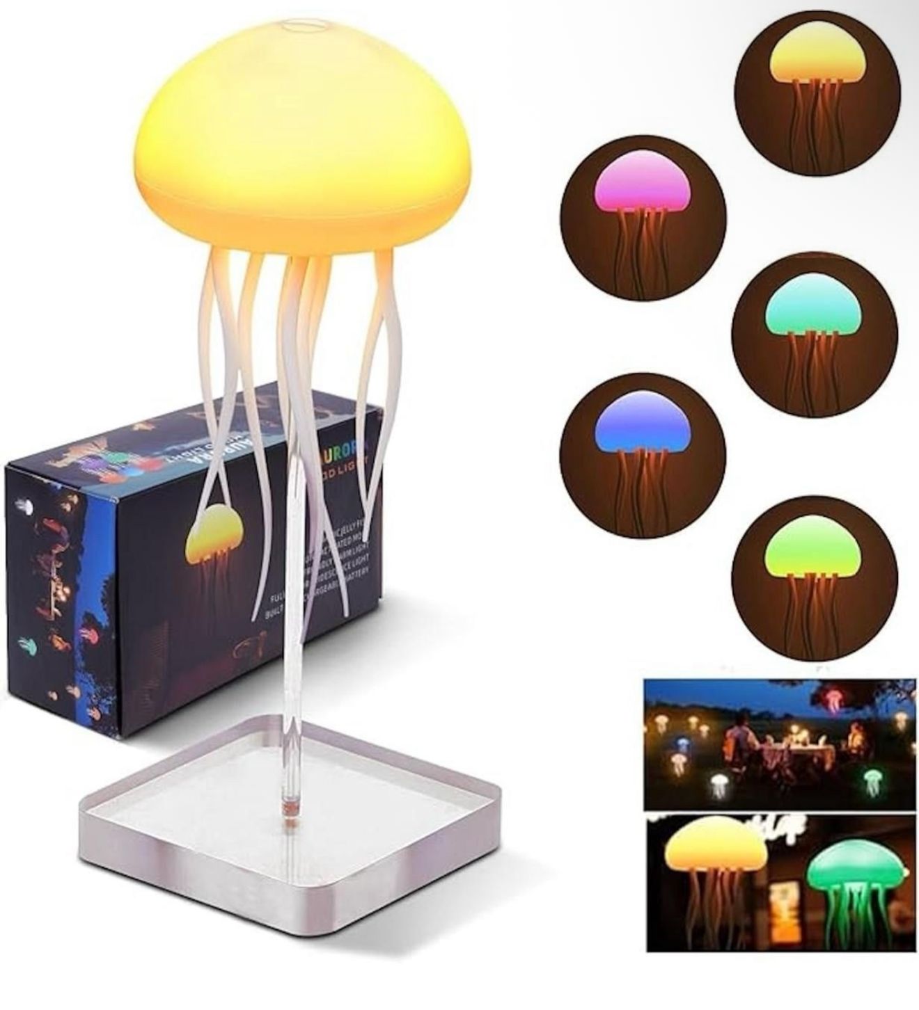 Multi Desk Octopus Cute Table Night Lamp