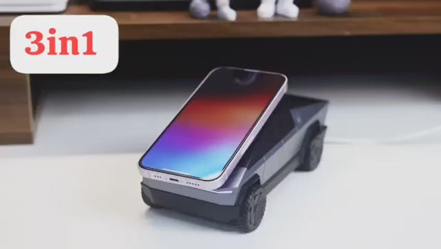 3 in 1 CyberTruck Wireless Charger